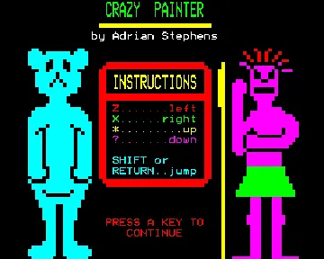 Crazy Painter (19xx)(Superior) screen shot title